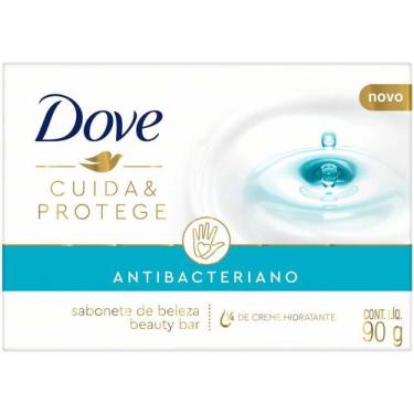 Imagem de Sabonete Em Barra Antibacteriano Dove - Cuida E Protege 90G