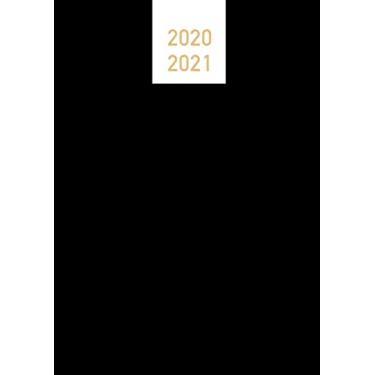 Imagem de Grand Agenda 2020 2021: Agenda Année 2020/2021 Semainier - Une Colonne Par Jour - Juillet 2020 à Décembre 2021 - 18 Mois Planificateur 2020/2021- 1 ... - Vertical - Din A4 - Noir - Tres Pratique