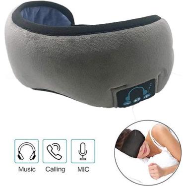 Mascara Para Dormir Fone de Ouvido Bluetooth Sono Tapa Olho Musica  Relaxante em Promoção na Americanas