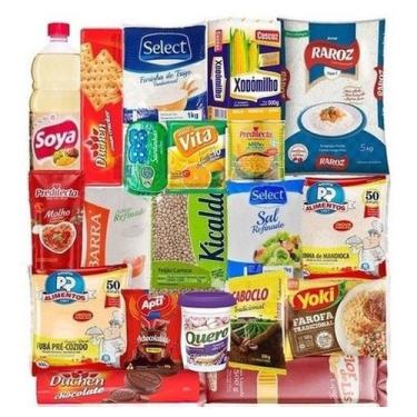 Imagem de Cesta Básica 20 Itens Produtos De Qualidade Doação Social