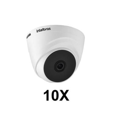 Imagem de Kit 10 Câmeras De Segurança Dome Intelbras Hd Vhl 1120 D