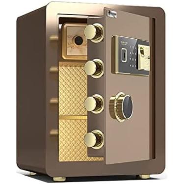 Imagem de Cofre À Prova De Fogo Cofre À Prova D'água Cofre De Segurança Cofre De Segurança Armário Digital Cofre De Aço Resistente Cofre Grande À Prova De Fogo E Antirroubo Armário De Segurança Eletrônico,M