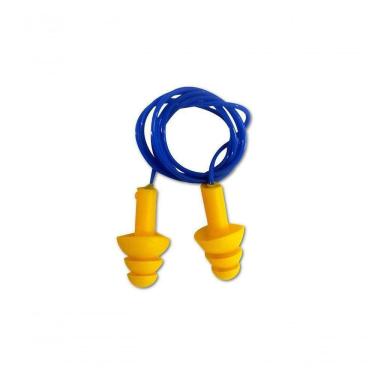 Imagem de Protetor Auricular Plug 17db - 005631 Amarelo E Azul