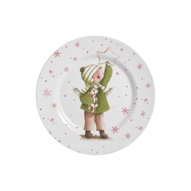 Imagem de Conjunto com 6 Pratos de Sobremesa Sweet Christmas Natal Ø21cm