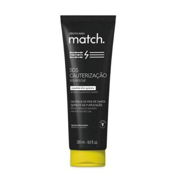 Imagem de Shampoo Pós-Química Match Sos Cauterização 250ml O Boticário - O Botic