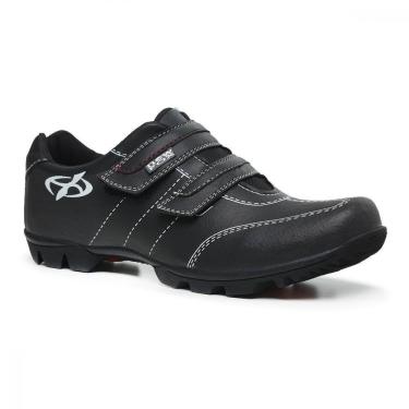 Imagem de Sapatilha de Ciclismo Bike Ecológico Fechamento em Tiras Palmilha de EVA Anti bactericida Melhor Grip no Pedal