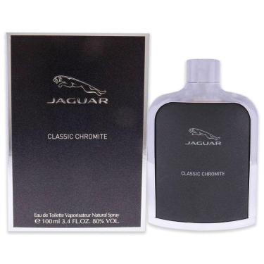 Imagem de Perfume Jaguar Classic Chromite da Jaguar para homens - spray EDT de 100 ml