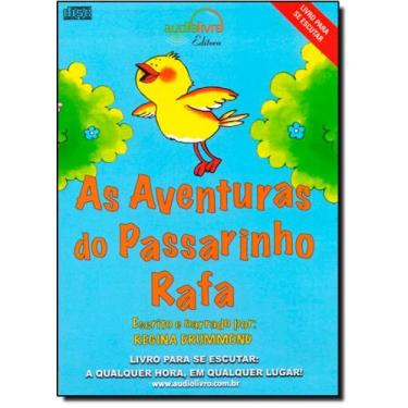 Imagem de Aventuras Do Passarinho Rafa, As - Audiolivro