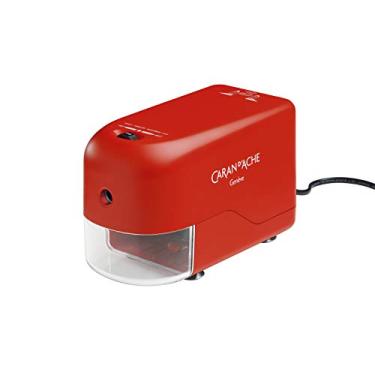 Imagem de Apontador Elétrico em Plástico (Lápis de 8 a 2 mm), Caran D'Ache, Vermelho, Pacote de 1