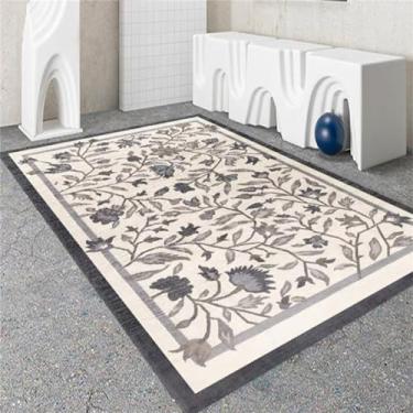 Imagem de Tapete sala de estar cobertor de mesa de café antiderrapante quarto cobertor de cama sofá doméstico tapete de chão, 20,80cm x 160cm