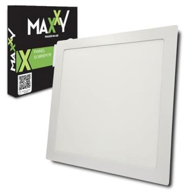 Imagem de Maxxy 10 Painéis Plafon Led Embutir/slim Quadrado 12w Frio