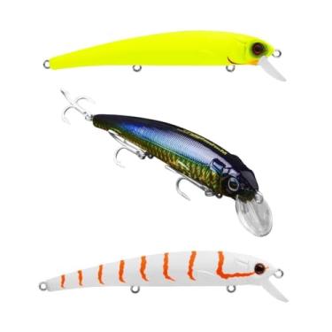 Imagem de Marine Sports, Kit 3 Iscas Artificiais Pesca Meia Água Marine Sports Kisu Sinking 11,5cm 22g Cor:Kit 2