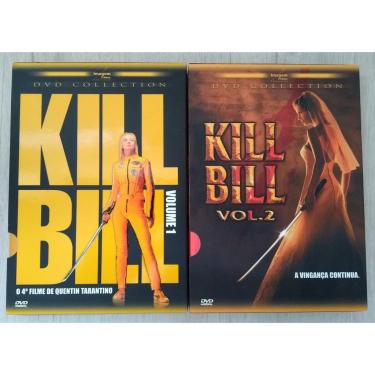 Imagem de kill bill com luva 1 e 2 dvd