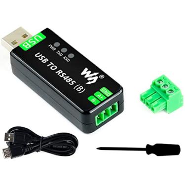 Imagem de Conversor industrial USB para RS485 adaptador bidirecional, chip CH343G original para TVS/fusível reinicializável/diodos de proteção, 300bps-3MbpsBaudrateSupport Linux, Android, WinCE, Win10 / 8.1 / 8