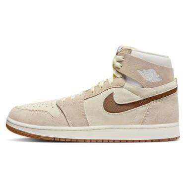 Imagem de Nike Tênis masculino Air Jordan 1 Zoom CMFT 2, Sail Legend marrom médio, 39