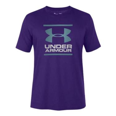Imagem de Camiseta Under Armour UA GL Foundation SS T Roxo -  Masculino M-Masculino