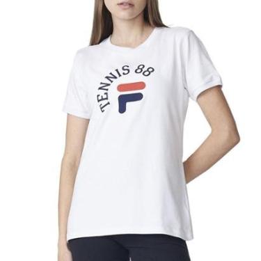 Imagem de Camiseta Court Club Branca - Fila-Feminino