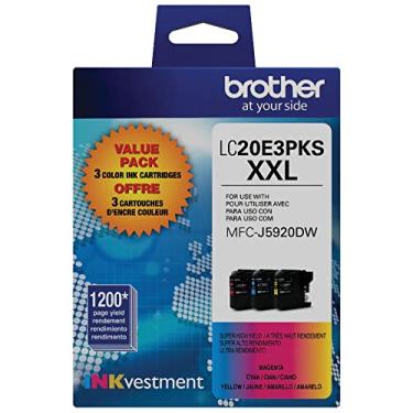 Imagem de BROTHER LC20E3PKS - Cartucho de Tinta Colorida Magenta, Compatível com MFC-J5920DW, MFC-J775DW, MFC-J775DW XL, MFC-J985DW, MFC-J985DW XL