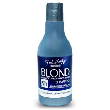Imagem de Shampoo Blond Matizador Loiro e Grisalhos 300ml Feel Happy