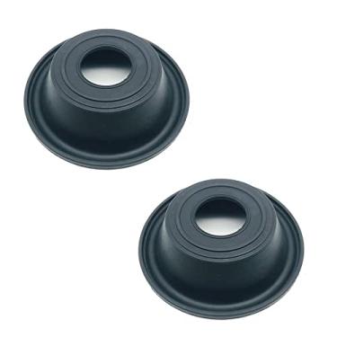 Imagem de Diafragma de vácuo de carburador adequado para motocicleta Kawasaki 250-400CC ZZR250 Zephyr 400 EX250H EL250 (2 peças)