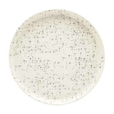 Imagem de Prato Raso Em Cerâmica Flat Chuvisco 26cm Oxford