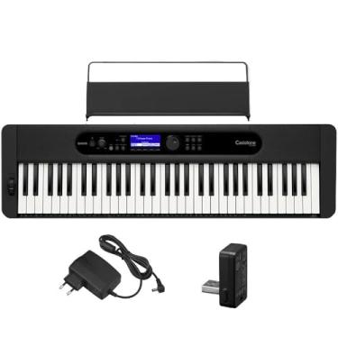 Imagem de Teclado Casiotone Ct-s400 61 Teclas Com Adaptador Bluetooth
