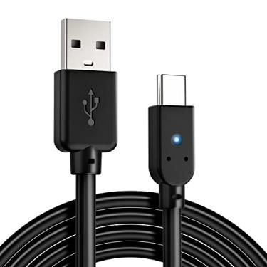 Imagem de Nyko | Charge Link - 8 ft USB-C Charge Cable compatible with DualSense Controller Plus Other USB-C Compatble Devices - Equipped with LED Charging Indicator
