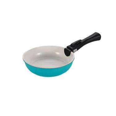 Imagem de Conjunto de panelas de cerâmica frigideira antiaderente removível ovo panqueca bife frigideira cozinhar panelas de presunto café da manhã fabricante indução panelas, B 20CM POT