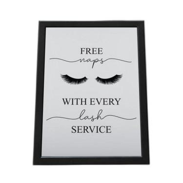 Imagem de Quadro Com Moldura Sobrancelhas Frases