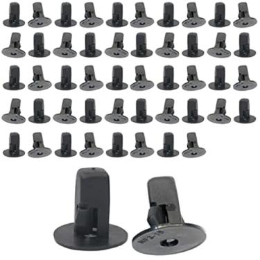 Imagem de Mean Mug Auto 201525-673A 50x argolas para parafuso de revestimento de para-lama - clipes para retenção de porca de forro de casa do leme - compatível com Toyota, Lexus - substitui OEM #: 90189-06013