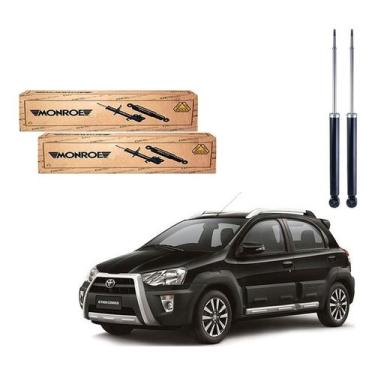 Imagem de Par Amortecedor Traseiro Etios Cross 1.5 2014 A 2019 - Monroe