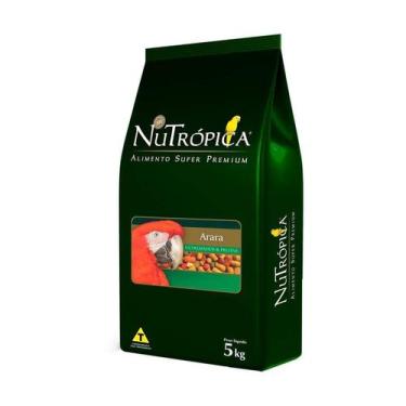 Imagem de Ração Nutrópica para Arara Sabor Frutas - 5Kg