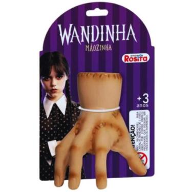 Imagem de Mãozinha 3D pra Fantasia Wandinha Fica Fixa no Ombro - Fantasias Carol