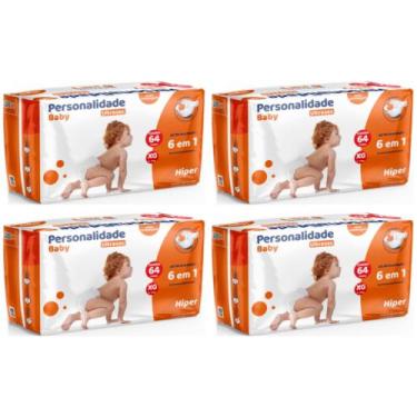 Imagem de Fralda Personalidade UltraSec 4 Pacote Tamanho XG Com 64 Unidades - 11