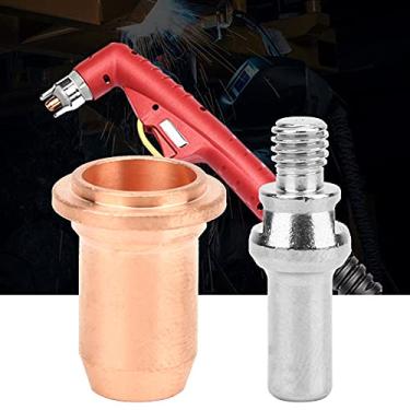 Imagem de Eletrodo de Plasma 52582 e Bico de Ponta 51312 Kit Tocha de Plasma PT60 20 Peças para Metalurgia