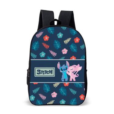 Imagem de Mochila Escolar Masculino Feminino Stitch Volta às Aulas - UseNerd, MS