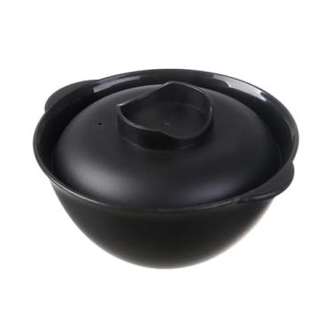 Imagem de Tigela de ramen de plástico portátil estilo japonês com tampa, tigela de sopa, tigela de arroz, tigela de macarrão, tigela com orelhas duplas