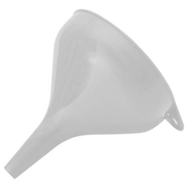 Imagem de Funil Pequeno Plastico Branco 9cm Plasvale, Branco