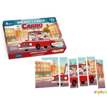 Imagem de Jogo Quebra Cabeça Carro - Ref QB214 Sopecca