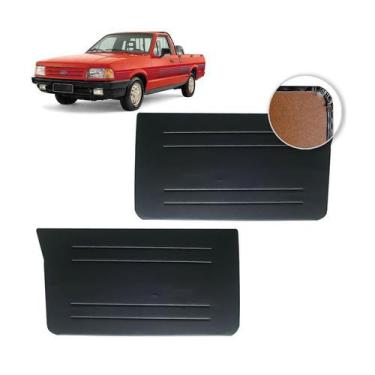 Imagem de Forro De Porta Pampa Todos Vinil Preto - Rona Revestimentos Automotivo