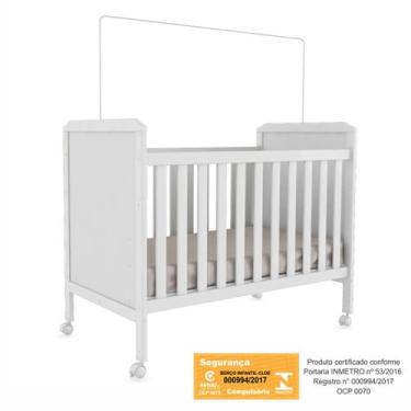 Imagem de Berço e Cômoda Moveis Peroba Cloe Gaveteiro 100% MDF Branco