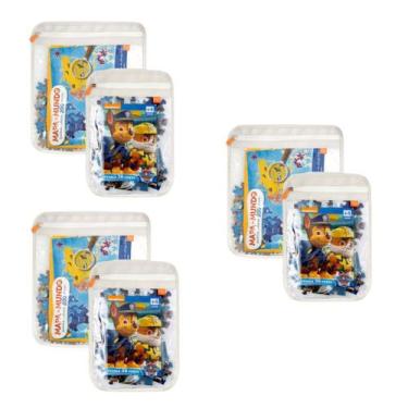 Imagem de Organizador de Brinquedos - SUPER QUEBRA-CABEÇA 3 KITS BRANCO - Momis 