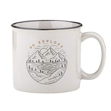Imagem de Santa Barbara Design Studio Caneca para fogueira SIPS Drinkware, 370 ml, Go Explore