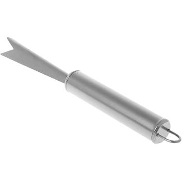 Imagem de Descascador de olhos de abacaxi em forma de W de aço inoxidável para ferramenta de frutas de cozinha doméstica descascadores de 18,5 cm x 2 cm