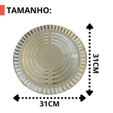 Imagem de Prato Para Bolo Torta Salgados Doces Brigadeiro Festa Prato Laminado D