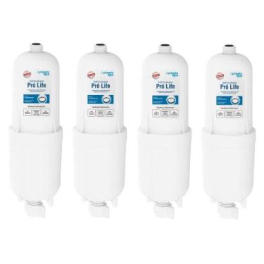 Imagem de Kit 4 Refil Filtro Purificador De Agua Soft Everest Prolife - Planeta 