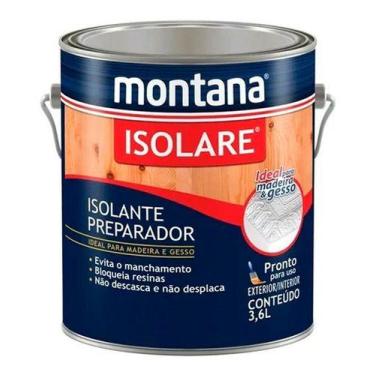 Imagem de Isolare Montana Preparador Madeira Gesso Pronto Uso 3,6 Lt