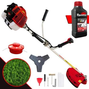 Imagem de Cortador de Grama Kawashima KW52-L À Gasolina 52cc 2,5HP Motor 2 Tempo