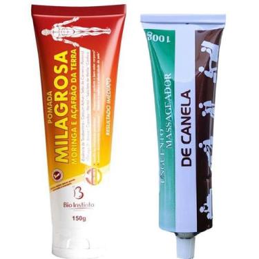 Imagem de Kit Pomada Massageadora Milagrosa + Unguento de Canela - Bio Instinto