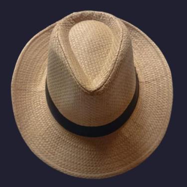 Imagem de Chapéu Estilo Fedora em Fibra Sintética - Ana Maria Chapéus, Caramelo,
